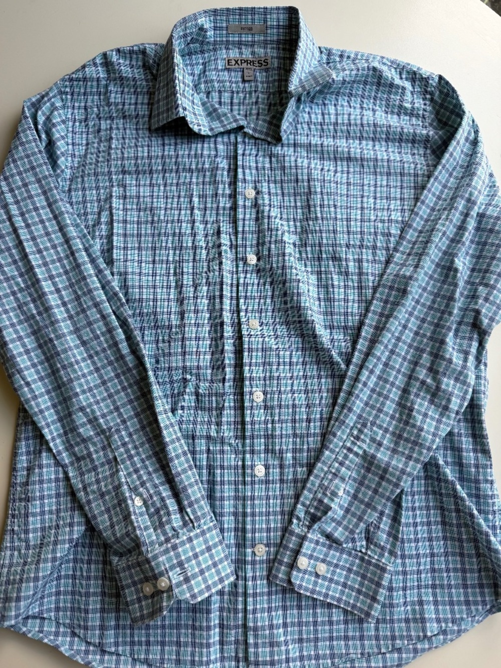 Men's Dress Shirt Button Down